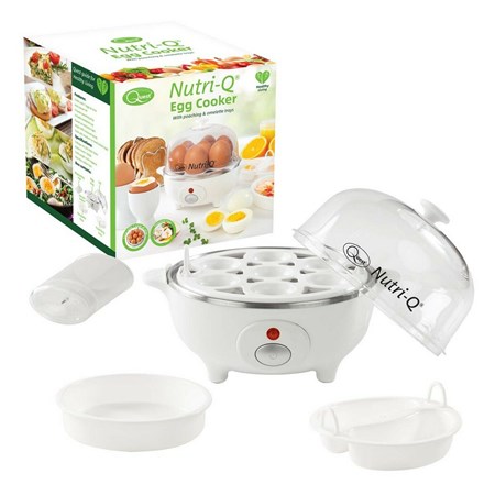 Quest Nutri-Q White Electric 7 Egg Cooker